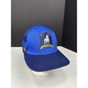 Nwt‎ mens Ted Lasso AFC Richmond Snap Back Trucker Hat "Believe" Blue.